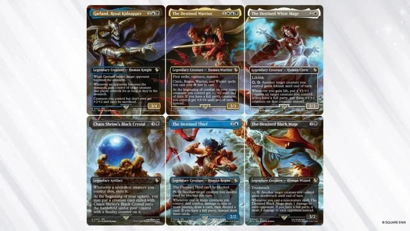 Magic: The Gathering - Final Fantasy Holiday Scene Box - FF Garland At The Chaos Shrine Gamers Guild AZ Magic: The Gathering - Final Fantasy Holiday Scene Box - FF Garland At The Chaos Shrine Gamers Guild AZ