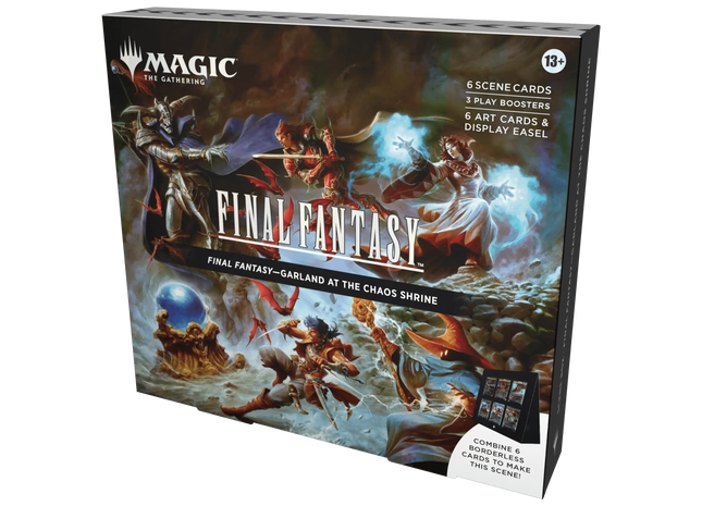 Gamers Guild AZ Magic: The Gathering Magic: The Gathering - Final Fantasy Holiday Scene Box - FF Garland At The Chaos Shrine (Pre-Order) Magic: The Gathering