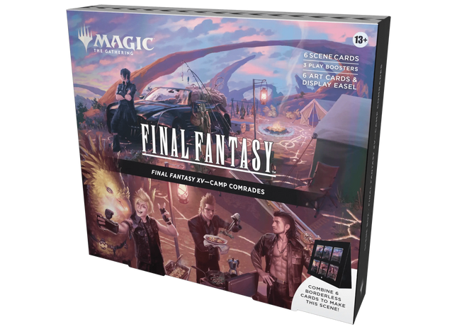 Magic: The Gathering - Final Fantasy Holiday Scene Box - FFXV Camp Comrades Gamers Guild AZ Magic: The Gathering - Final Fantasy Holiday Scene Box - FFXV Camp Comrades Gamers Guild AZ