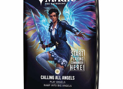 Gamers Guild AZ Magic: The Gathering Magic: The Gathering | Foundations Commander Deck - Calling All Angels (Pre-Order) Magic: The Gathering