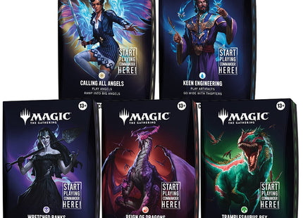 Gamers Guild AZ Magic: The Gathering Magic: The Gathering | Foundations Commander Deck Set of 5 (Pre-Order) Magic: The Gathering