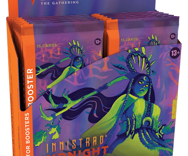 magic the gathering innistrad midnight hunt collector booster box MTG: Innistrad Midnight Hunt Collector Booster Box main image 1