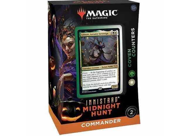 Gamers Guild AZ Magic: The Gathering Magic: the Gathering: Innistrad Midnight Hunt - Coven Counters Commander Deck Old Magic