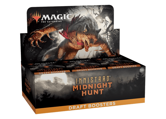 Gamers Guild AZ Magic: The Gathering Magic: the Gathering: Innistrad Midnight Hunt - Draft Booster Box Old Magic