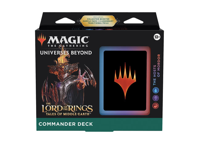 Gamers Guild AZ Magic: The Gathering Magic: The Gathering: Lord of the Rings Tales of Middle Earth - Commander Deck: The Hosts of Mordor Magic: The Gathering