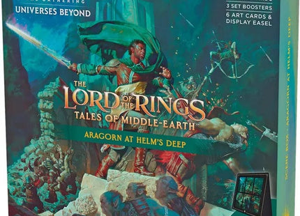 Gamers Guild AZ Magic: The Gathering Magic: The Gathering - Lord of the Rings: Tales of Middle-earth Scene Box Aragorn at Helm's Deep Magic: The Gathering