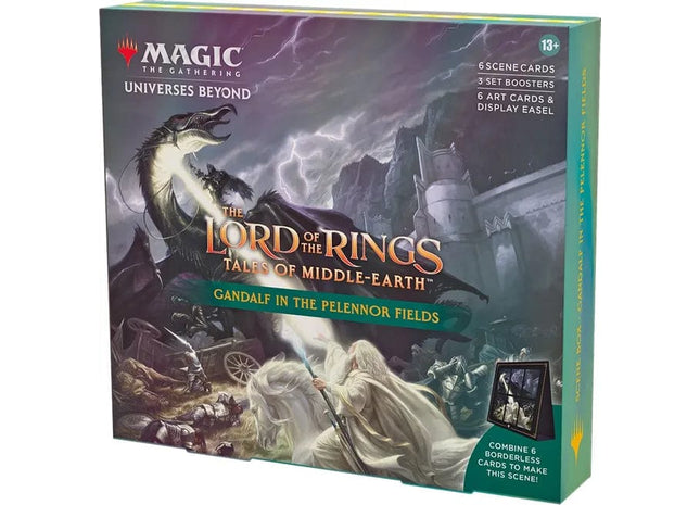 Gamers Guild AZ Magic: The Gathering Magic: The Gathering - Lord of the Rings: Tales of Middle-earth Scene Box Gandalf in the Pelennor Fields Magic: The Gathering