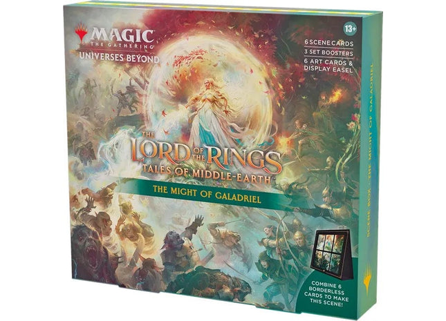 Gamers Guild AZ Magic: The Gathering Magic: The Gathering - Lord of the Rings: Tales of Middle-earth Scene Box The Might of Galadriel Magic: The Gathering