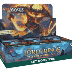 Gamers Guild AZ Magic: The Gathering Magic: the Gathering: Lord of the Rings Tales of Middle Earth - Set Booster Box Magic: The Gathering