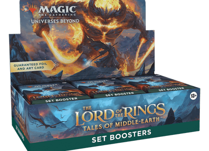 Gamers Guild AZ Magic: The Gathering Magic: the Gathering: Lord of the Rings Tales of Middle Earth - Set Booster Box Magic: The Gathering