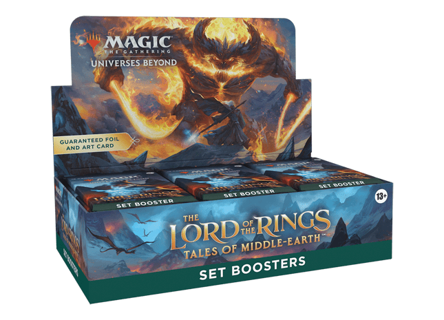 Gamers Guild AZ Magic: The Gathering Magic: the Gathering: Lord of the Rings Tales of Middle Earth - Set Booster Box Magic: The Gathering