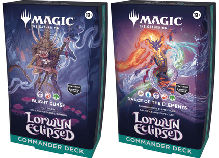 Gamers Guild AZ Magic: The Gathering Magic: The Gathering - Lorwyn Eclipsed Commander Deck Set (Pre-Order) Magic: The Gathering