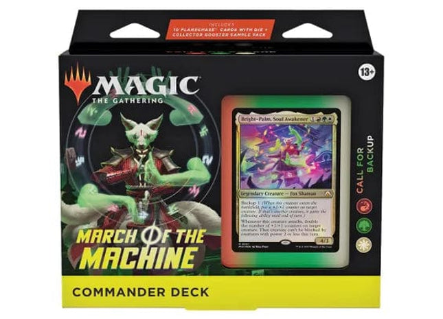 Gamers Guild AZ Magic: The Gathering Magic: the Gathering: March of the Machine - Commander Deck Call for Backup Magic: The Gathering