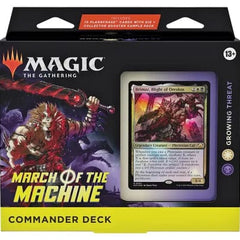 Gamers Guild AZ Magic: The Gathering Magic: the Gathering: March of the Machine - Commander Deck Growing Threat Magic: The Gathering
