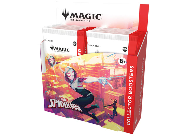 Gamers Guild AZ Magic: The Gathering Magic: The Gathering: Marvel's Spider-Man Collector Booster Display (Pre-Order) Magic: The Gathering