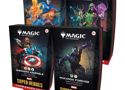 Gamers Guild AZ Magic: The Gathering Magic: The Gathering | Marvel Super Heroes - Commander Deck (Pre-Order) Magic: The Gathering