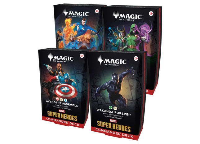 Gamers Guild AZ Magic: The Gathering Magic: The Gathering | Marvel Super Heroes - Commander Deck (Pre-Order) Magic: The Gathering