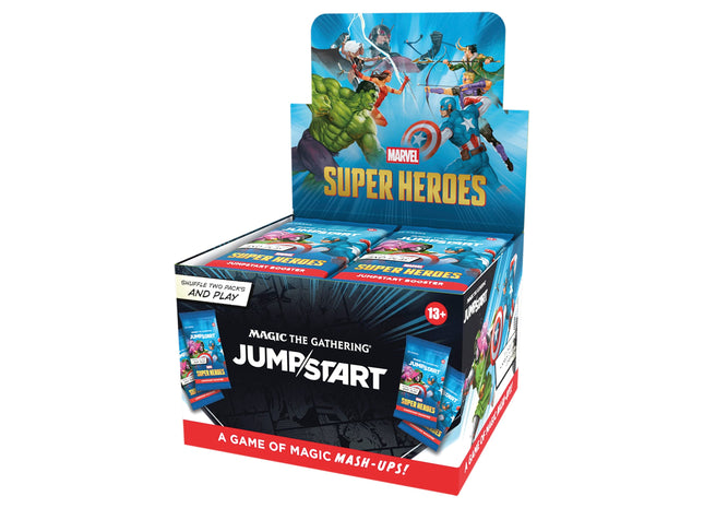 Gamers Guild AZ Magic: The Gathering Magic: The Gathering | Marvel Super Heroes - Jumpstart Display Box (Pre-Order) Magic: The Gathering