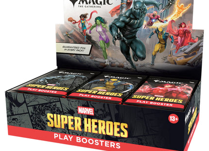 Gamers Guild AZ Magic: The Gathering Magic: The Gathering | Marvel Super Heroes - Play Booster Display Box (Pre-Order) Magic: The Gathering