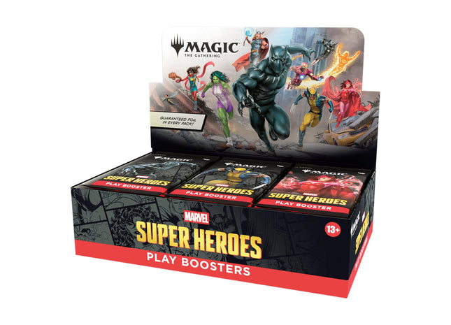 Gamers Guild AZ Magic: The Gathering Magic: The Gathering | Marvel Super Heroes - Play Booster Display Box (Pre-Order) Magic: The Gathering
