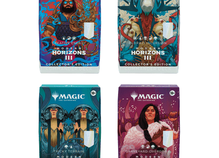 Gamers Guild AZ Magic: The Gathering Magic: The Gathering - Modern Horizons 3 Collectors Commander (4ct) (Pre-Order) Magic: The Gathering