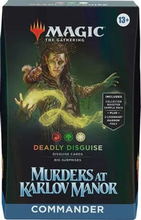 Gamers Guild AZ Magic: The Gathering Magic: The Gathering -  Murders at Karlov Manor - Commander Deck - Deadly Disguise Magic: The Gathering