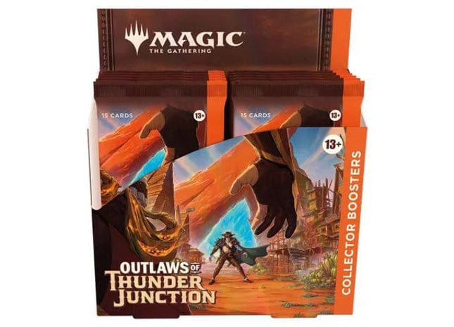 Gamers Guild AZ Magic: The Gathering Magic: The Gathering - Outlaws of Thunder Junction Collector Booster Box (Pre-Order) Magic: The Gathering