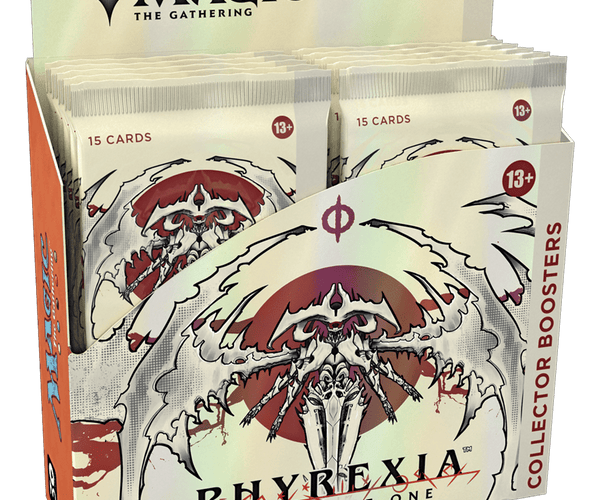 phyrexia collector booster box Amazon.com: Magic The Gathering Phyrexia: All Will Be One Collector Booster