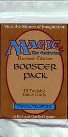 Magic: the Gathering: Revised Edition - Booster Pack Gamers Guild AZ Magic: the Gathering: Revised Edition - Booster Pack Gamers Guild AZ