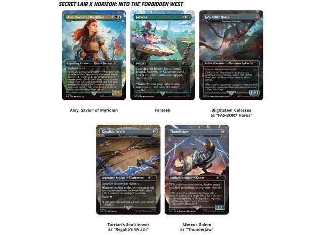 Gamers Guild AZ Magic: The Gathering Magic the Gathering: Secret Lair Drop: Horizon: Into the Forbidden West (Non-Foil) (Pre-Order) Magic: The Gathering
