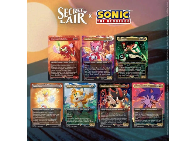 Gamers Guild AZ Magic: The Gathering Magic: The Gathering: Secret Lair x Sonic: Friends & Foes [Non-Foil] (Pre-Order) Magic: The Gathering