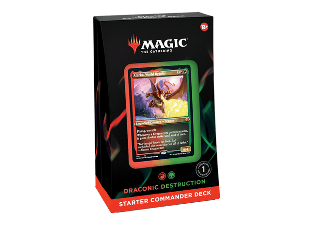 Gamers Guild AZ Magic: The Gathering Magic: the Gathering: Starter Commander - Draconic Destruction Commander Deck Magic: The Gathering
