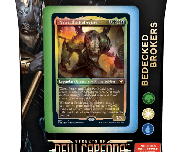 mtg perrie the pulverizer commander deck MTG Streets of New Capenna