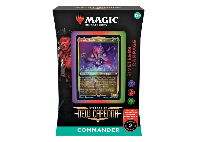 Gamers Guild AZ Magic: The Gathering Magic: the Gathering: Streets of New Capenna - Riveteers Rampage Commander Deck Magic: The Gathering