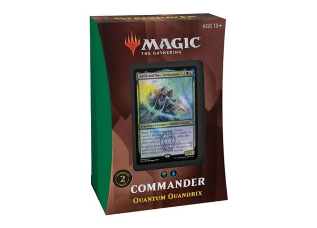 Gamers Guild AZ Magic: The Gathering Magic: the Gathering: Strixhaven - Quantum Quandrix Commander Deck Old Magic