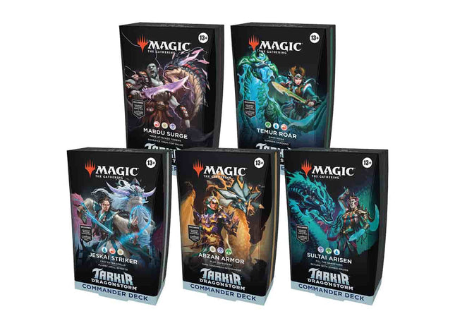 Gamers Guild AZ Magic: The Gathering Magic the Gathering: Tarkir Dragonstorm Commander Deck - Jeskai Striker (Pre-Order) GTS