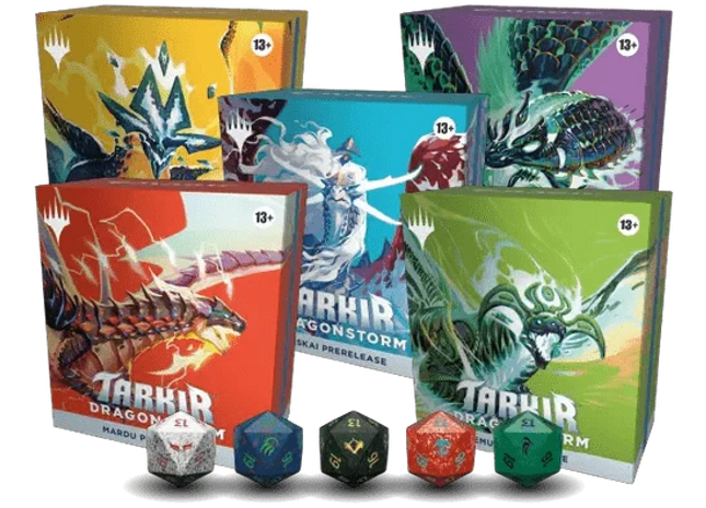 Magic the Gathering: Tarkir Dragonstorm - Prerelease Kit Gamers Guild AZ Magic the Gathering: Tarkir Dragonstorm - Prerelease Kit Gamers Guild AZ
