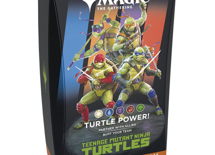 Gamers Guild AZ Magic: The Gathering Magic: The Gathering - Teenage Mutant Ninja Turtles - Turtle Power! Commander Deck (Pre-Order) Magic: The Gathering