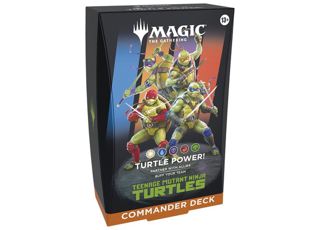 Gamers Guild AZ Magic: The Gathering Magic: The Gathering - Teenage Mutant Ninja Turtles - Turtle Power! Commander Deck (Pre-Order) Magic: The Gathering