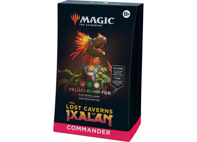 Gamers Guild AZ Magic: The Gathering Magic: The Gathering - The Lost Caverns of Ixalan Commander Deck - Veloci-Ramp-Tor Magic: The Gathering