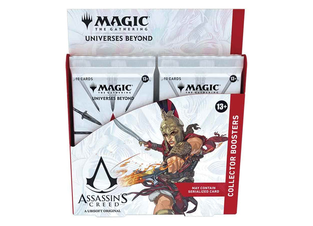 Gamers Guild AZ Magic: The Gathering Magic the Gathering: Universes Beyond: Assassins Creed Collector Booster (Pre-Order) Southern Hobby