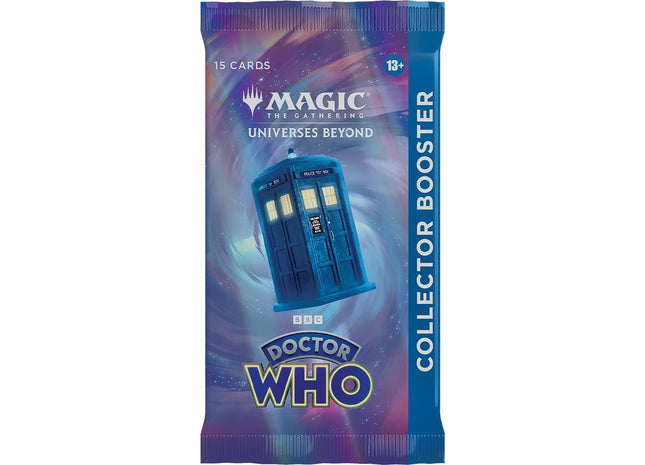 Gamers Guild AZ Magic: The Gathering Magic The Gathering: Universes Beyond: Doctor Who - Collector Booster Pack Booster Pack