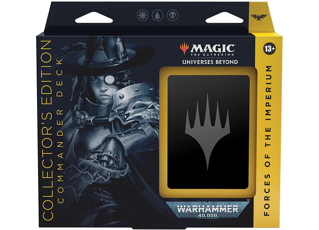 Gamers Guild AZ Magic: The Gathering Magic: the Gathering: Universes Beyond Warhammer 40,000 - Forces of the Imperium Commander Deck (Collector's Edition) Old Magic