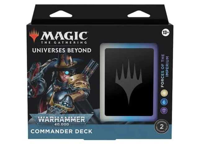 Gamers Guild AZ Magic: The Gathering Magic: the Gathering: Universes Beyond Warhammer 40,000 - Forces of the Imperium Commander Deck Old Magic