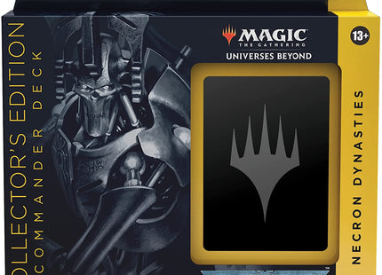 Gamers Guild AZ Magic: The Gathering Magic: the Gathering: Universes Beyond Warhammer 40,000 - Necron Dynasties Commander Deck (Collector's Edition) Old Magic