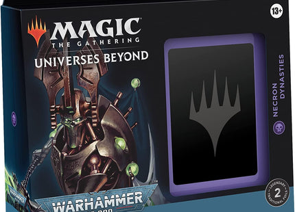 Gamers Guild AZ Magic: The Gathering Magic: the Gathering: Universes Beyond Warhammer 40,000 - Necron Dynasties Commander Deck Old Magic