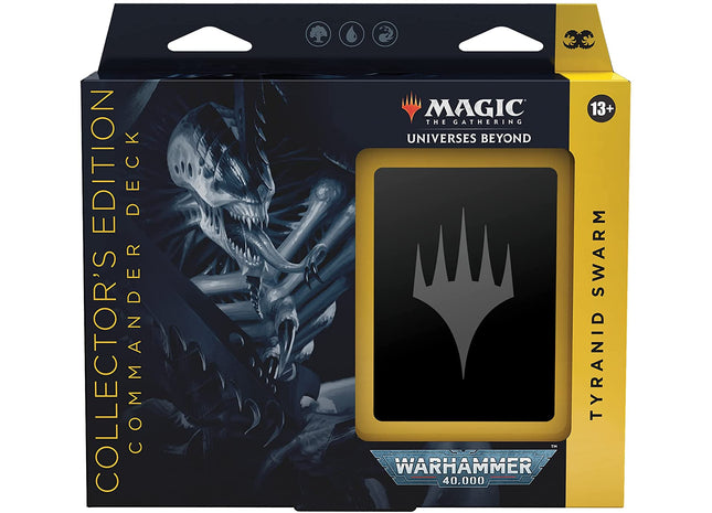 Gamers Guild AZ Magic: The Gathering Magic: the Gathering: Universes Beyond Warhammer 40,000 - Tyranid Swarm Commander Deck (Collector's Edition) Old Magic