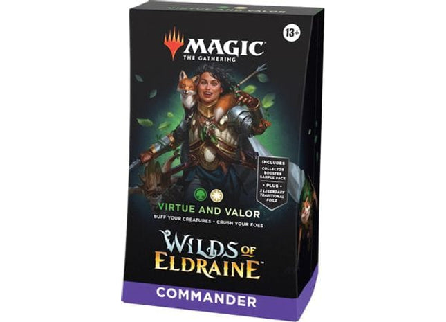 Gamers Guild AZ Magic: The Gathering Magic: The Gathering - Wilds of Eldraine Commander Deck - Virtue and Valor Magic: The Gathering