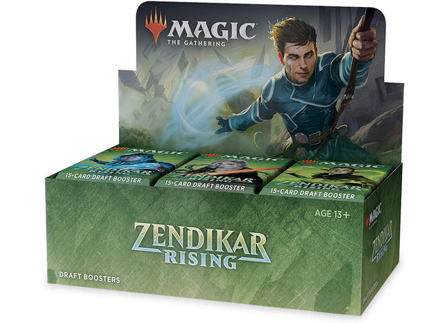 Gamers Guild AZ Magic: The Gathering Magic: the Gathering: Zendikar Rising - Draft Booster Box Old Magic