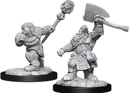 Gamers Guild AZ Magic: The Gathering WZK90276 MTG Minis: Wave 2- Dwarf Fighter & Dwarf Cleric Southern Hobby